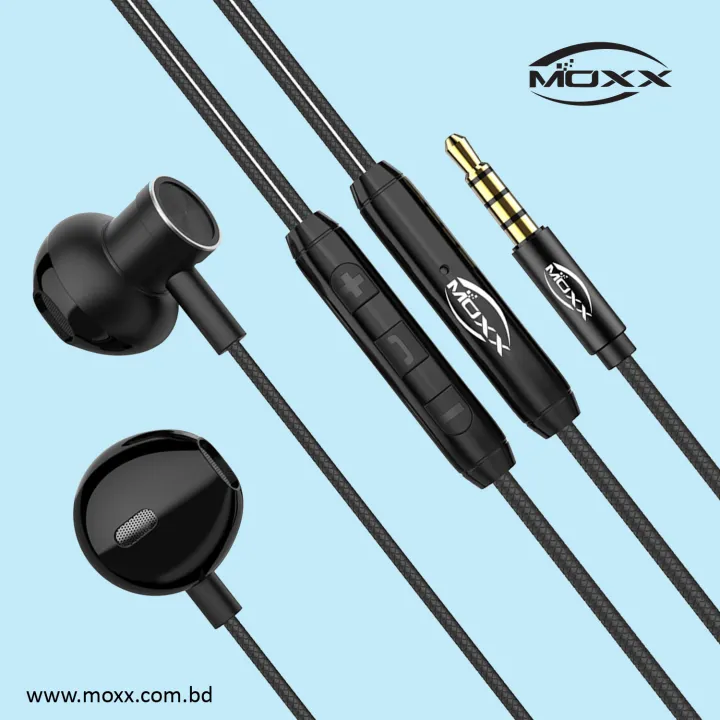 MOXX Stereo Earphone (MO-11)| Super Bass Music | 14.20mm Long Length Wire | 3.5mm Input Type - Image 3