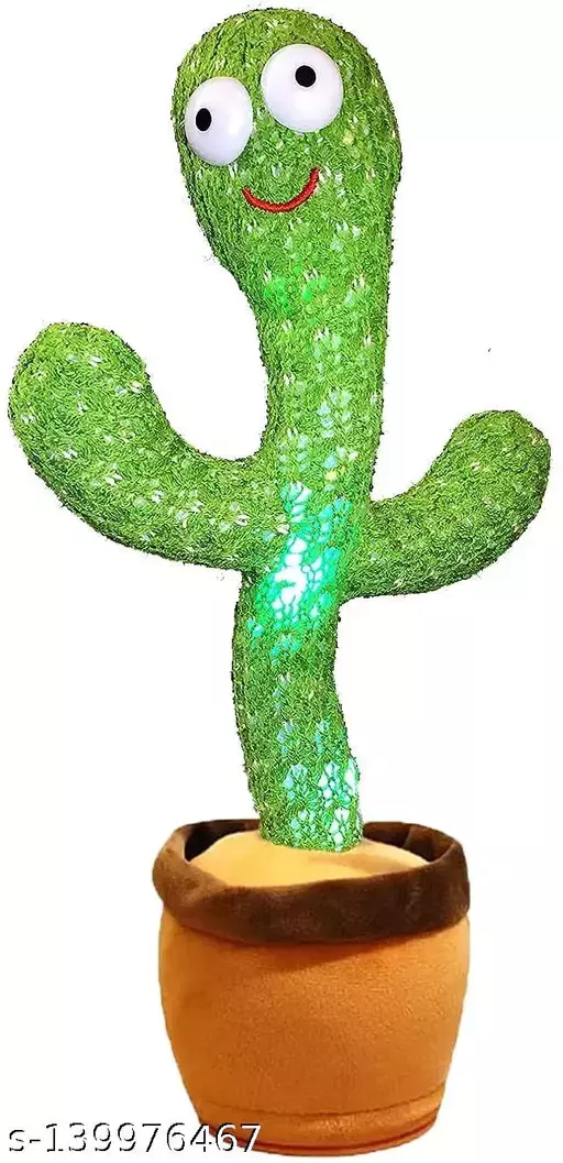 HelloKimi Singing Dancing Cactus Plush Toy for Kids Rechargeable - Image 3