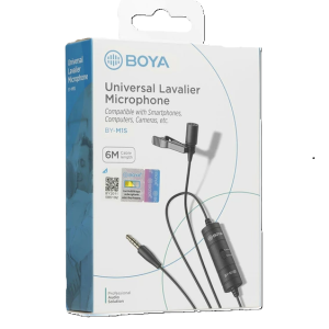 BOYA BY-M1S Universal Lavalier Microphone
