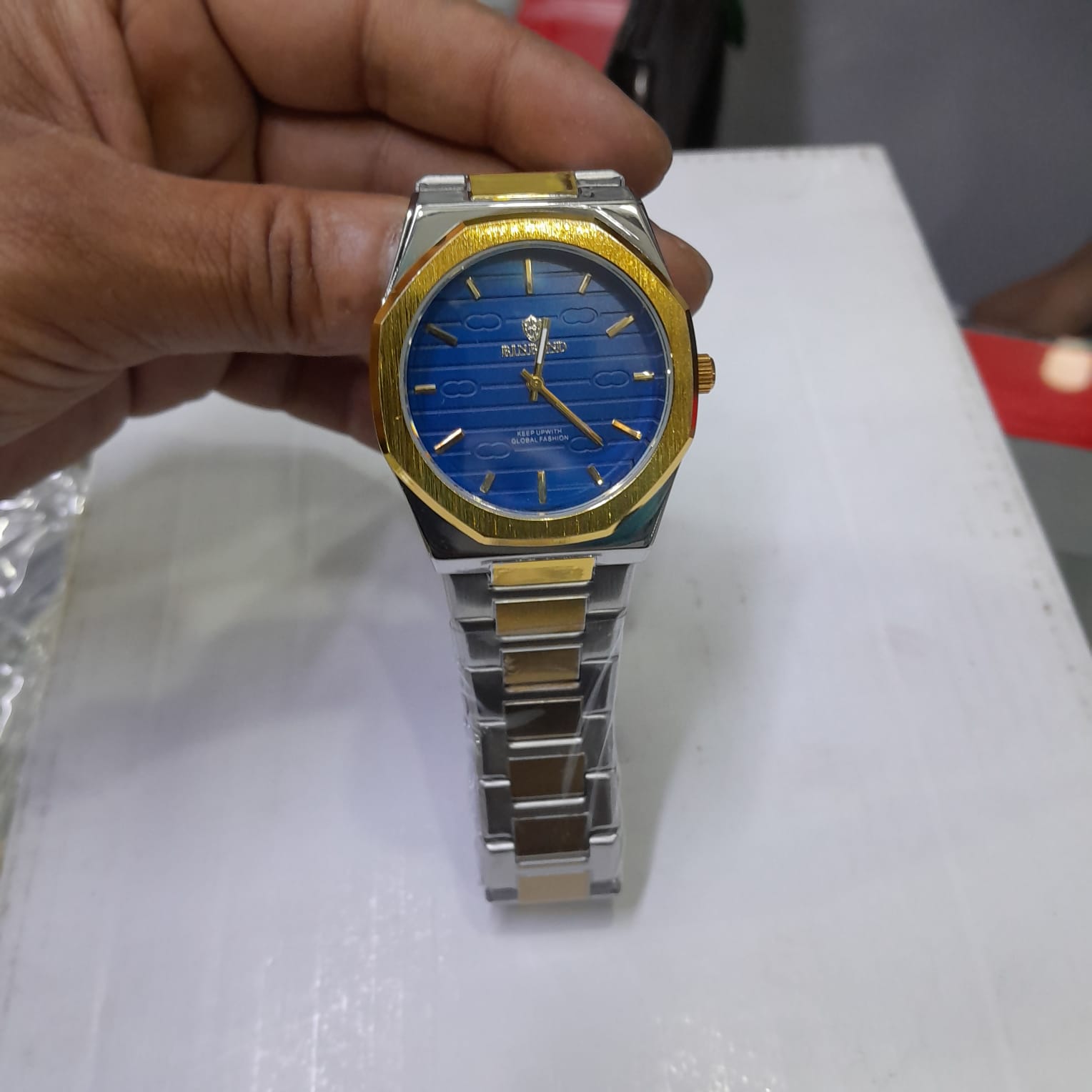 BINBOND 818 Stainless Steel Quartz Fashionable Premium Watch - Image 4