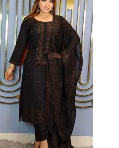 Premium cotton computer printed  Boyel fabrics  3 Piece