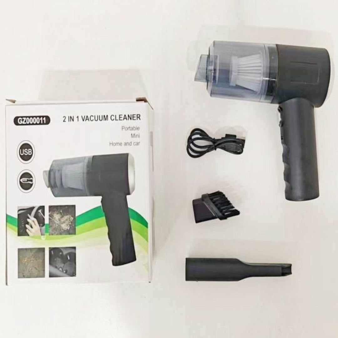 2 in 1 wireless portable and rechargeable mini vacuum cleaner - Image 4