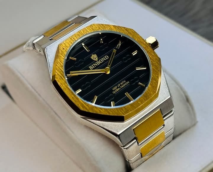 BINBOND 818 Stainless Steel Quartz Fashionable Premium Watch