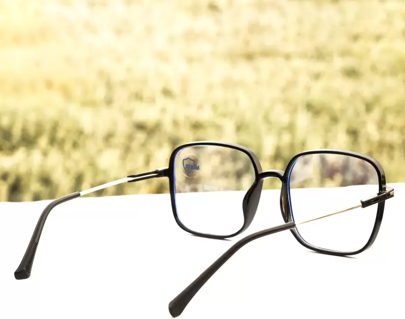 Full Rim Square Blue Cut Computer Glass For Men & Women (53 mm) - Image 4