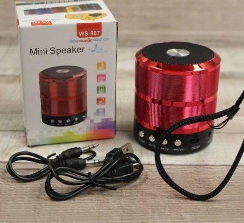 Portable Wireless Nbs-11 Bluetooth Speaker High Bass and Clear Sound Pendrive Support/Micro SD Card Slot with Built-in Microphone - Image 4
