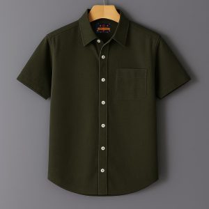 kaizar cotton Half sleeves Shirt For Men's