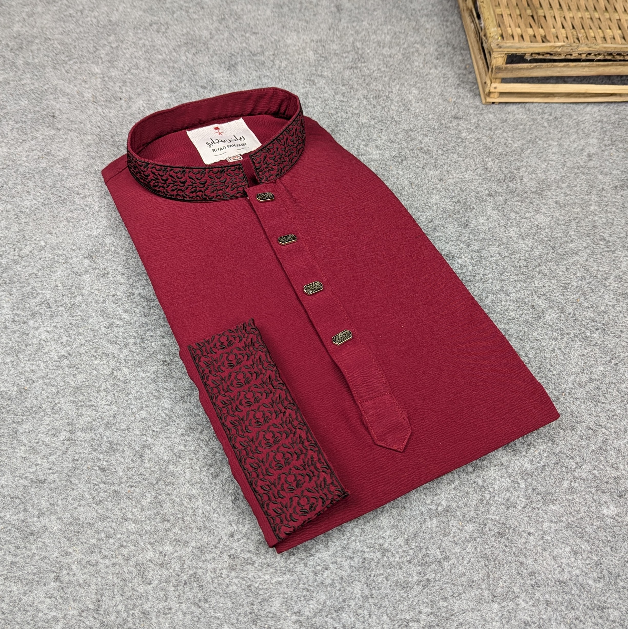 China Vangchur Fabric Premium Quality Panjabi - Image 3