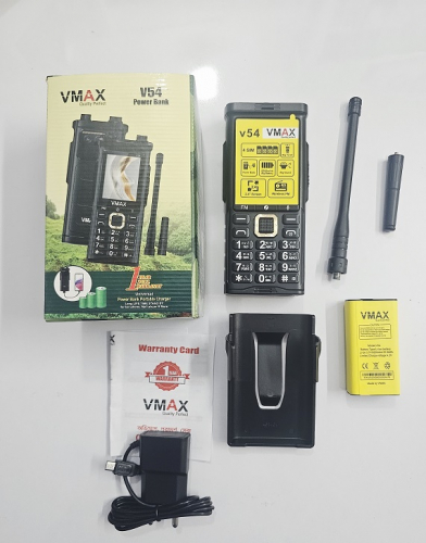 Vmax V54 Power Bank Mobile Dual Antenna (6200mAh, 4 SIM Supported) - Image 3