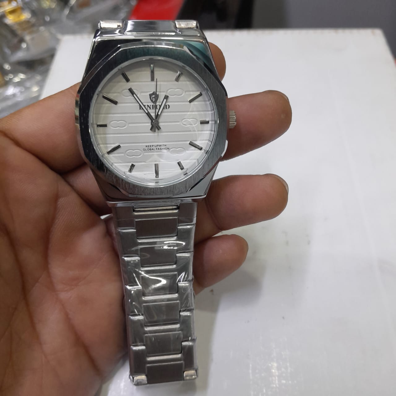 BINBOND 818 Stainless Steel Quartz Fashionable Premium Watch - Image 3