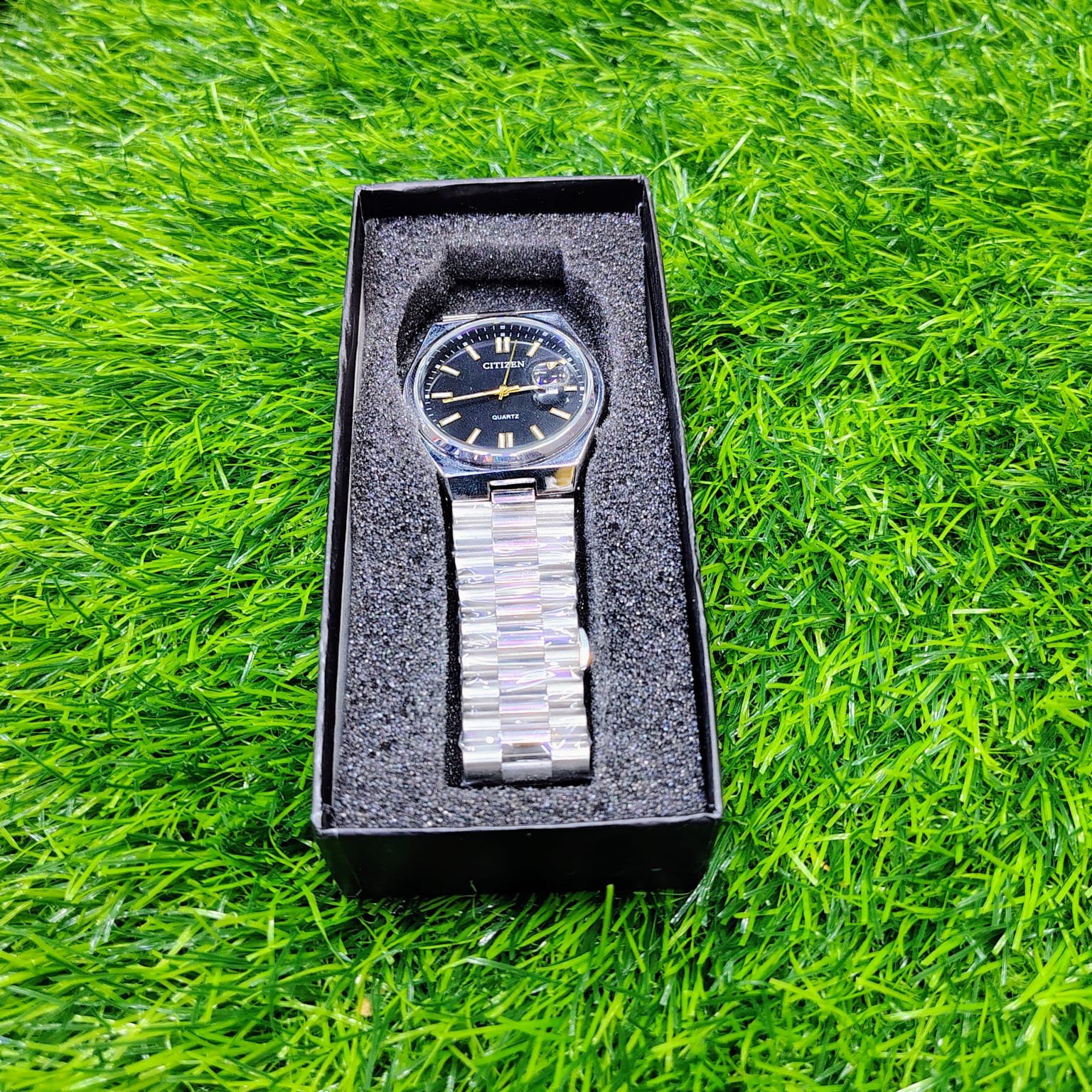 Citizen Tsuyosa Men's Black Dial Watch - Image 7