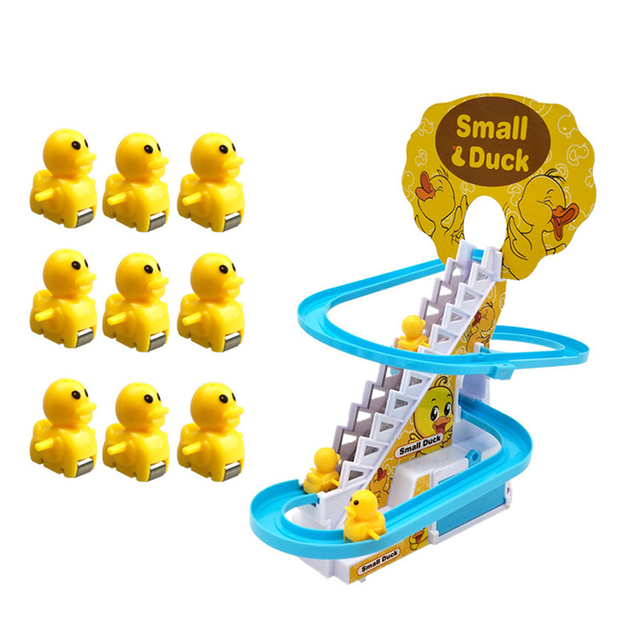 Electric Small Duck Climbing Stairs Toy - Image 6