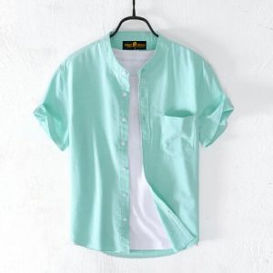 Fashionable half-sleeve shirt for men ( Paste)