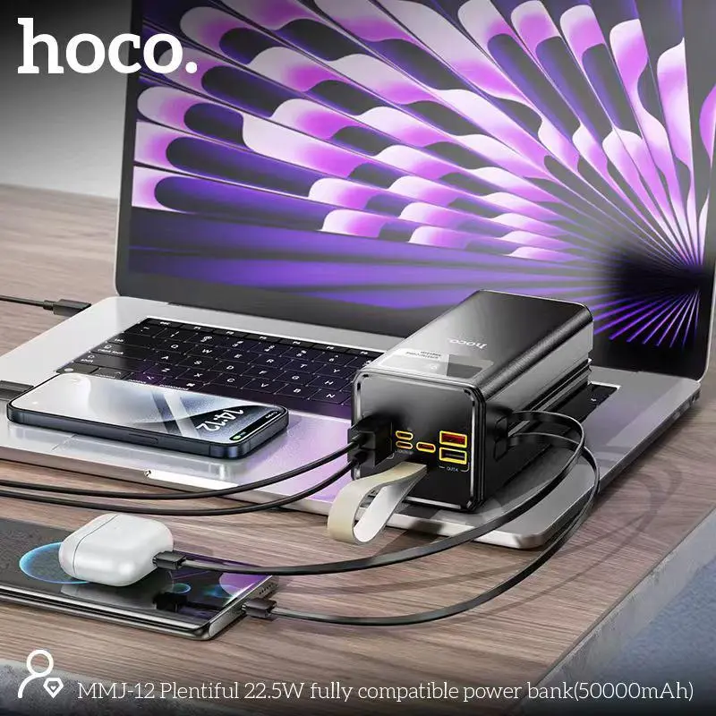 Hoco MMJ‑12 50000mAh 22.5W Fast Charging Power Bank - Image 7