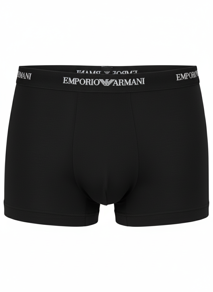 EMPORIO ARMANI 3-Pack Boxer Shorts Men's Trunks ( Multi Color) - Image 5