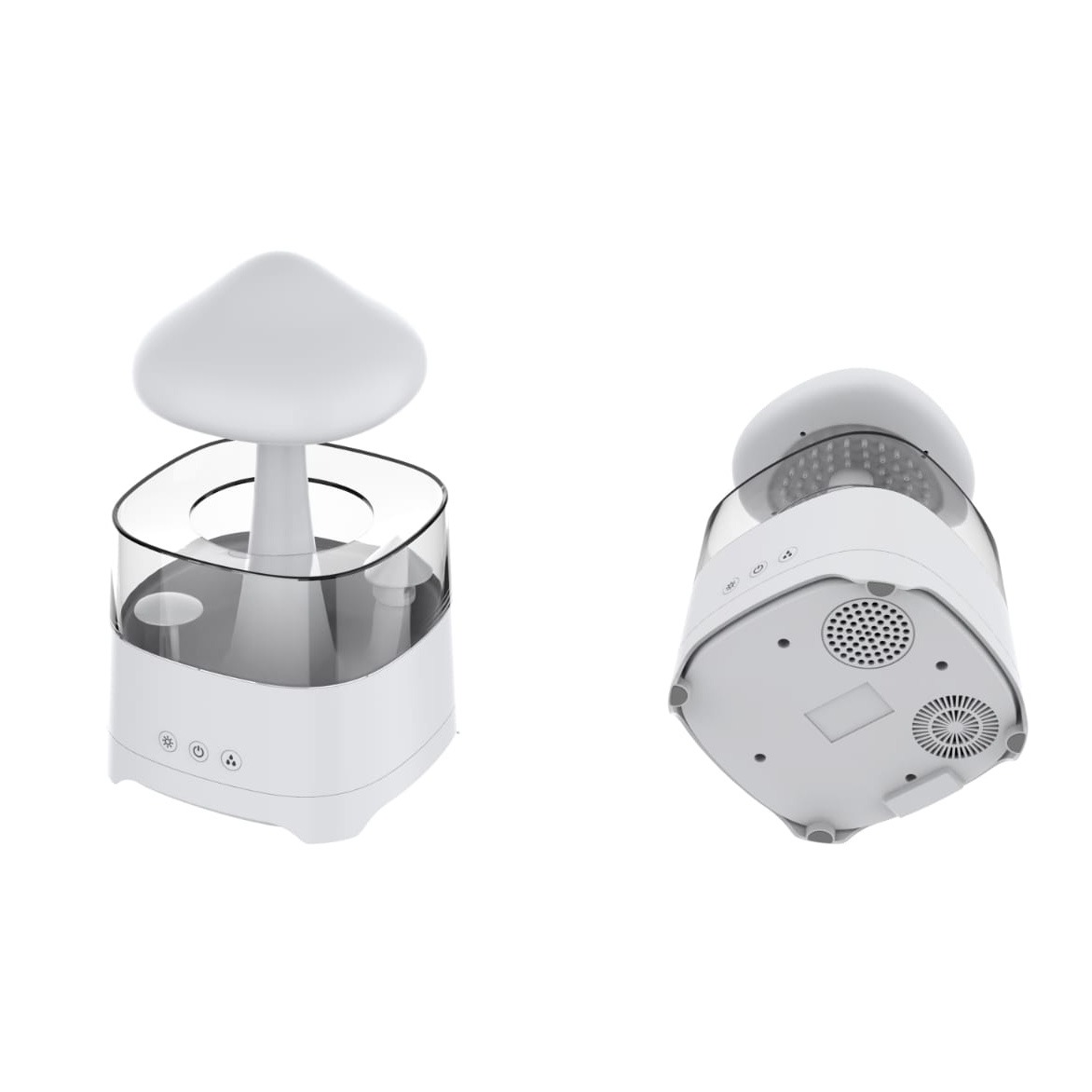 5 IN 1 Bluetooth Speaker Rain Cloud Humidifier, switchable 7 colors, 450ml capacity super quiet, intelligent anti-dry function - Image 7