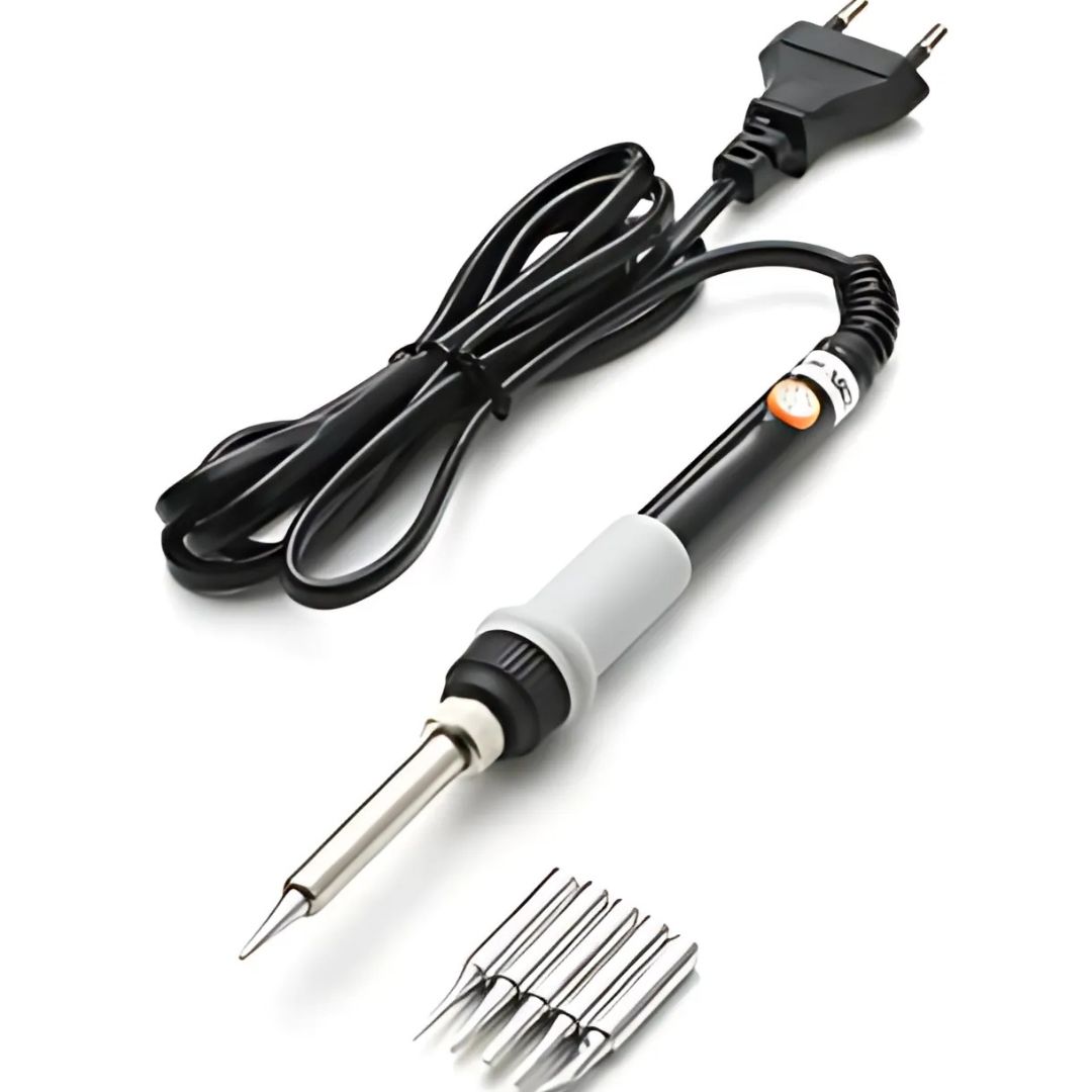 New V908 60W Adjustable Temperature Electric Soldering Rework Repair Tool with 5pcs Solder Tips