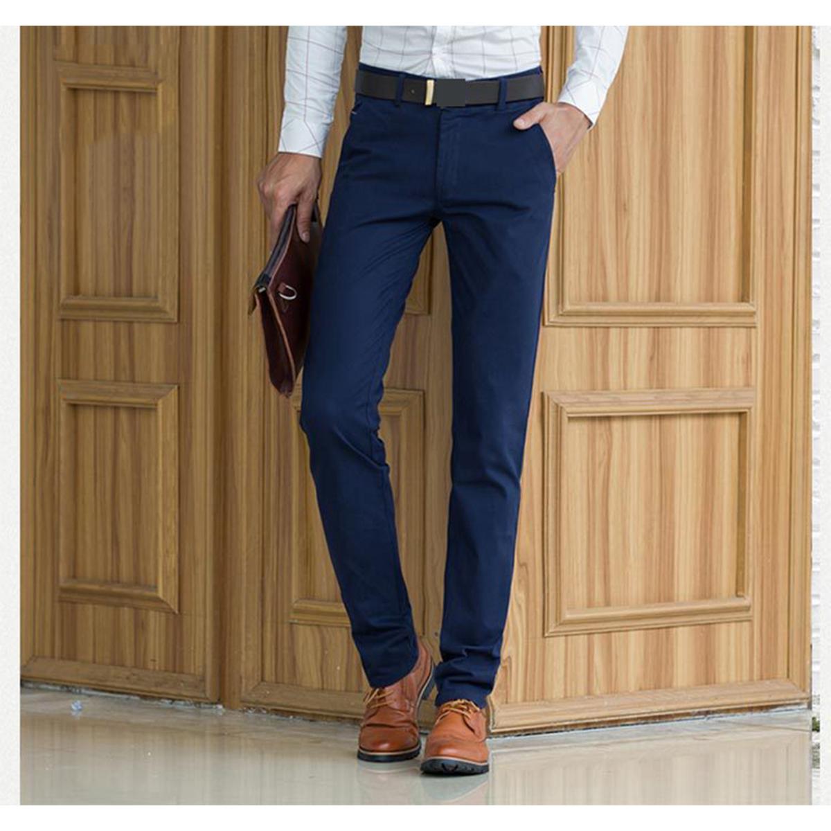 Men's Gabardine Pant (Navy Color) - Image 5