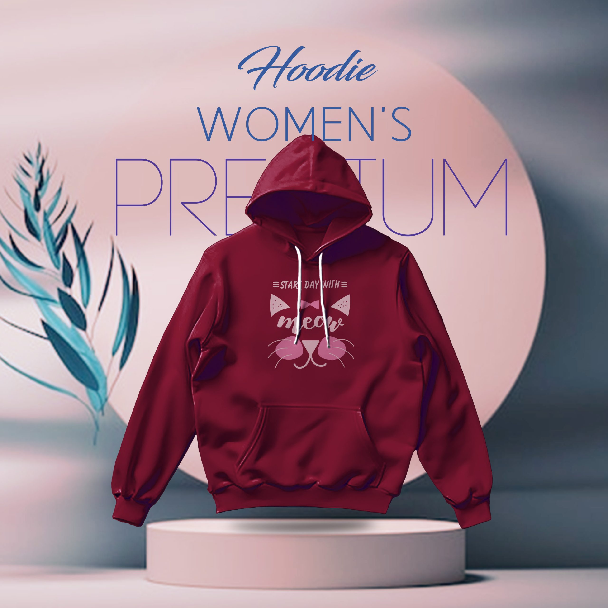 Premium Comfortable Stylish Ladies winter hoodie