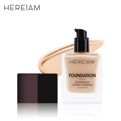 HEREIAM Waterproof Lasting Coverage Foundation(Cookie) - Image 4