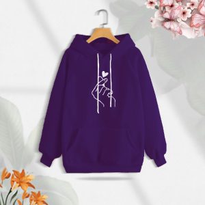 Premium Comfortable (Love Turi) Ladies winter hoodie