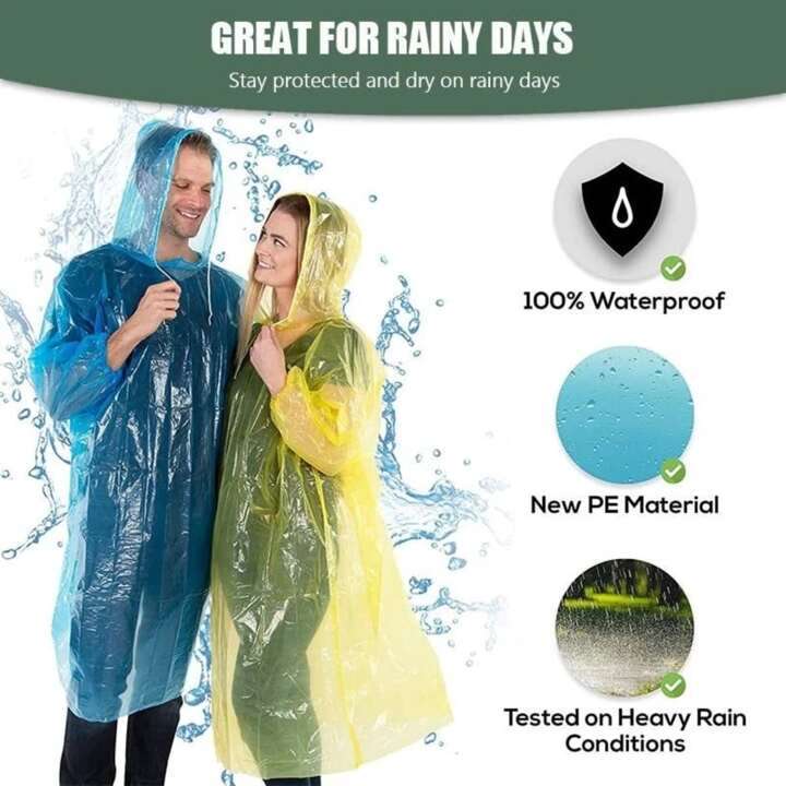 Rain Card, Rain Coat, Wallet Rain Coat, Pocket Rain Coat, Unisex Rain Coat, Rain Coat For Man And Women - Image 5