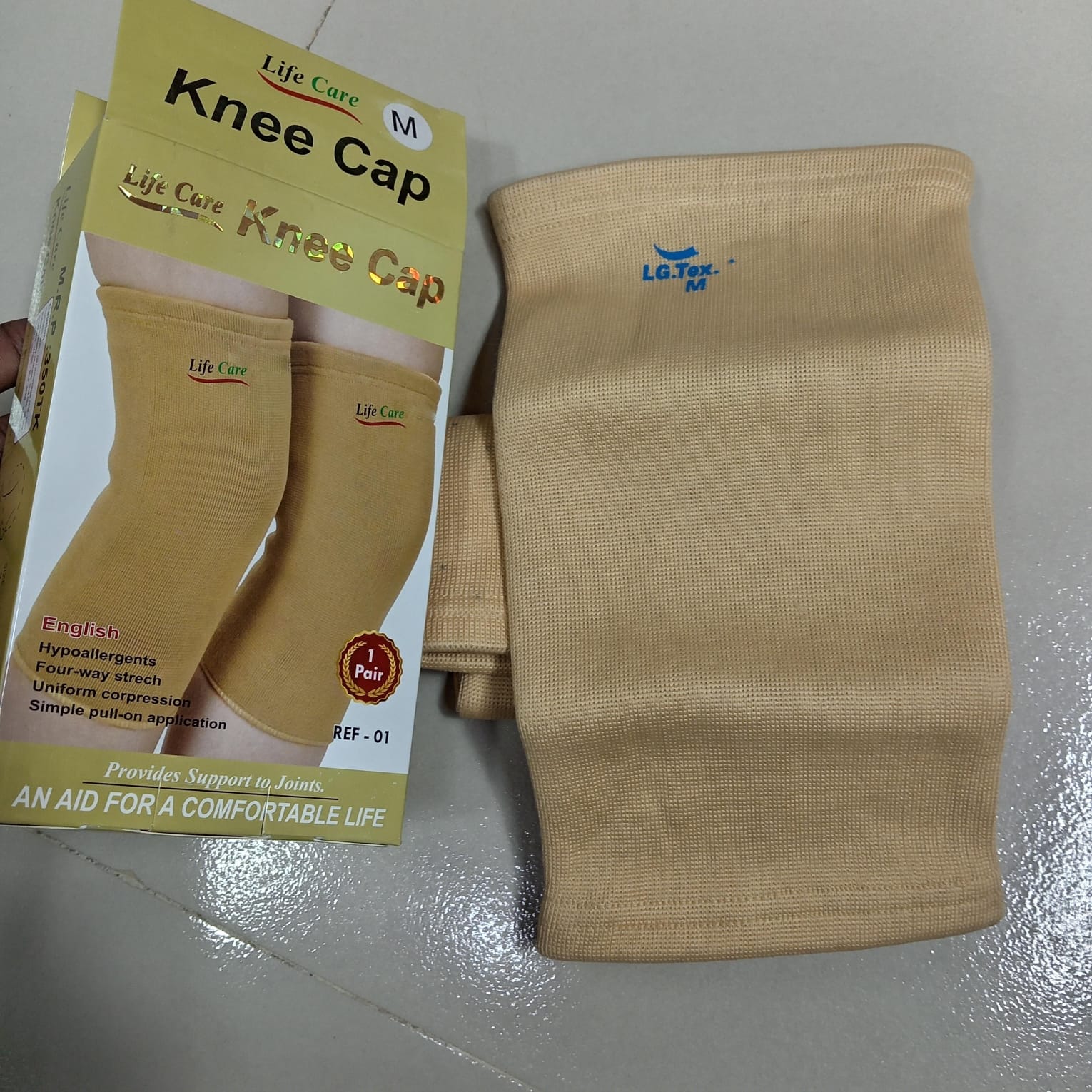 Life Care Stretchable Knee Cap for Pain Relief - Image 6