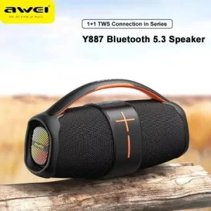 Awei Y887 Portable Bluetooth Outdoor Speaker ( Six Month warrenty )