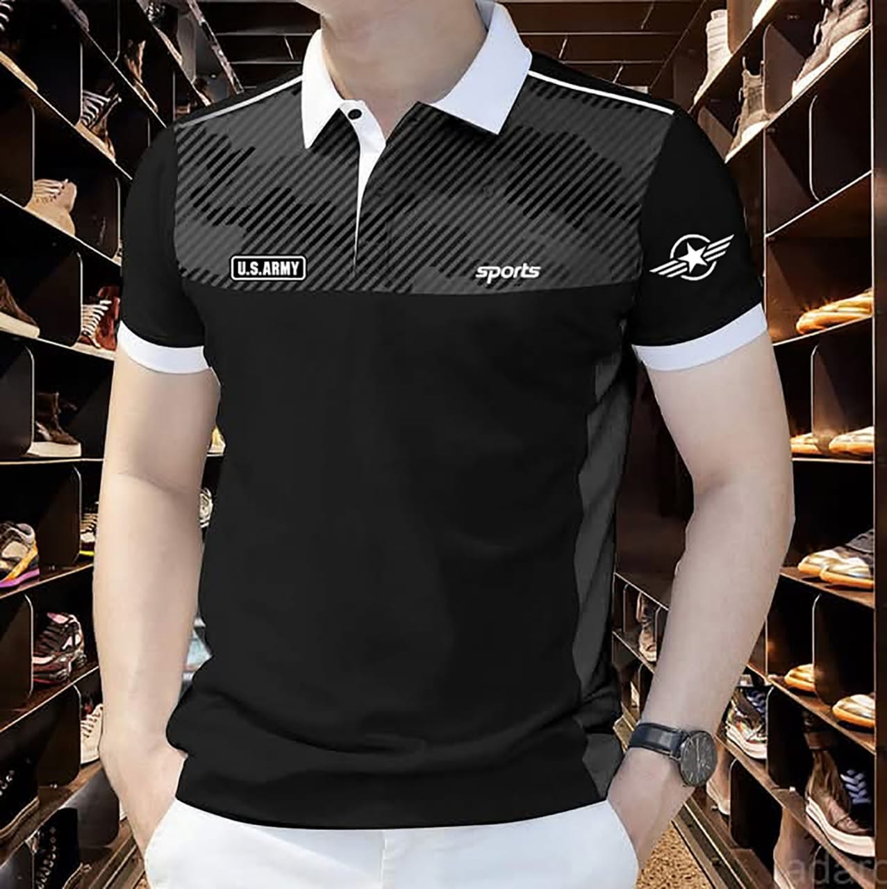Cotton Polo Shirt For Men's
