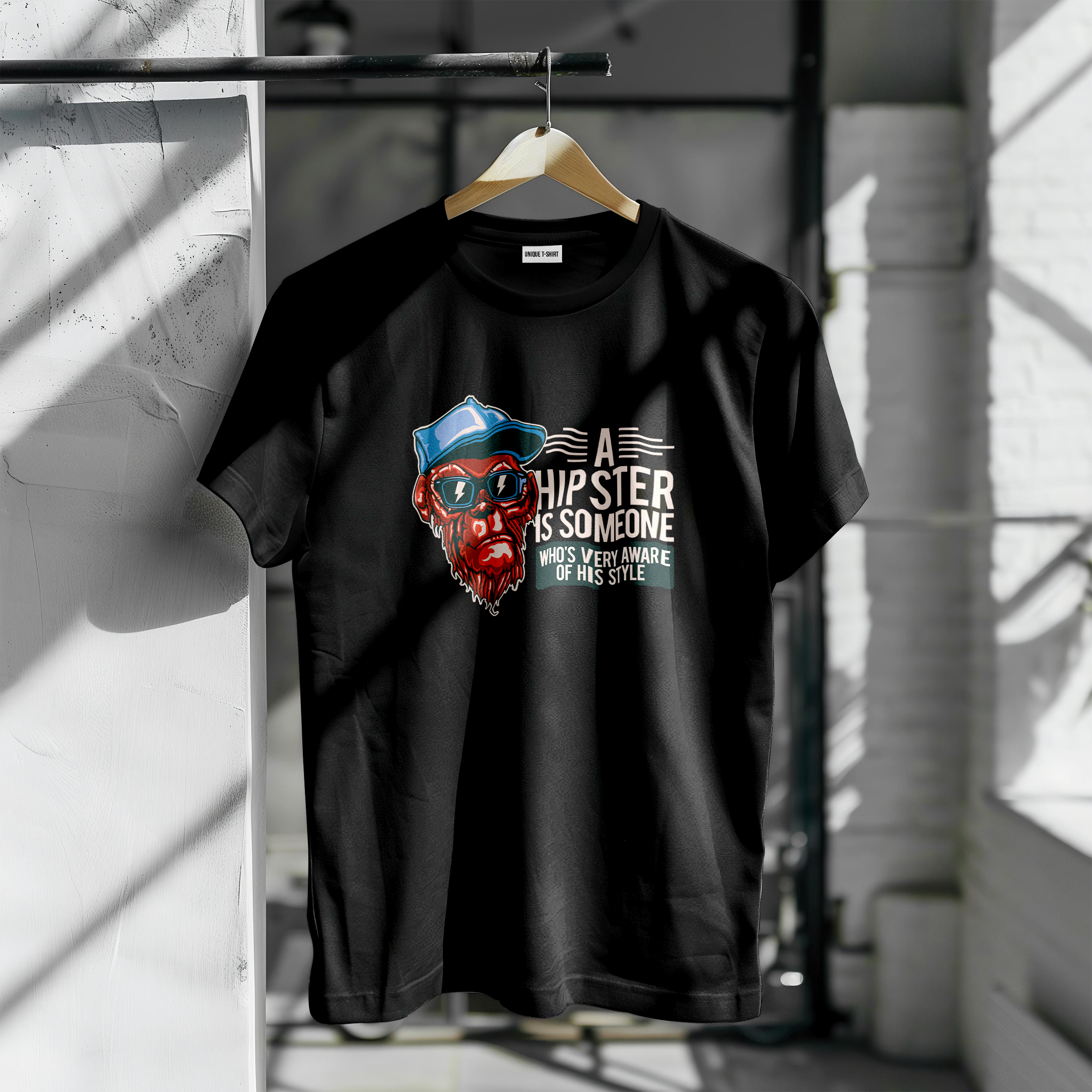 Unique Design Cotton T-Shirt - Image 3