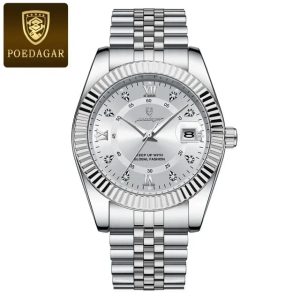 100% Original Poedagar 910 Model Fashion Watch for Men.