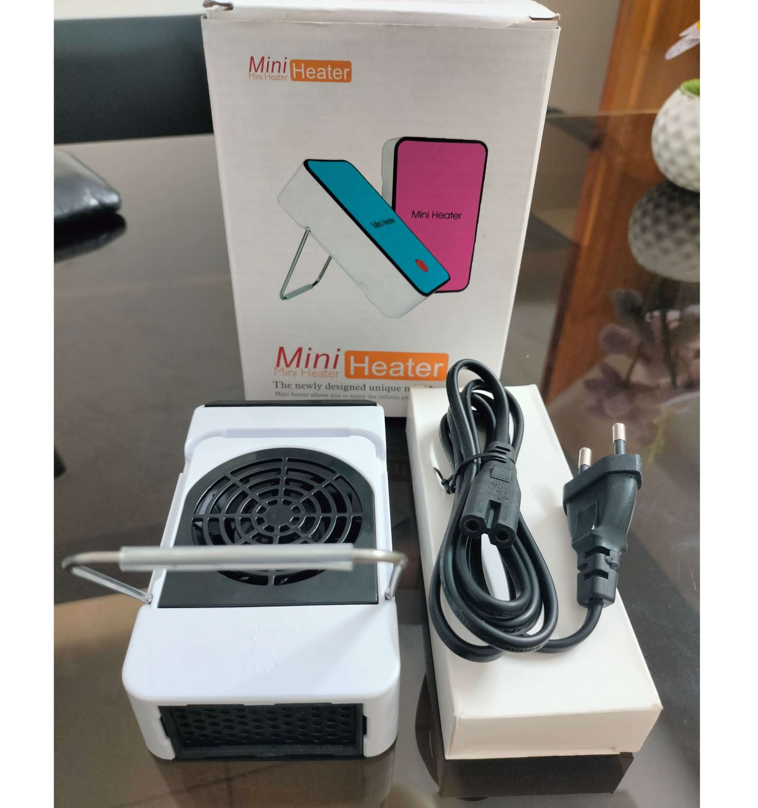 Mini Portable Space Heater Electric Heating Warmer Silent Office Desk or Home - Image 9