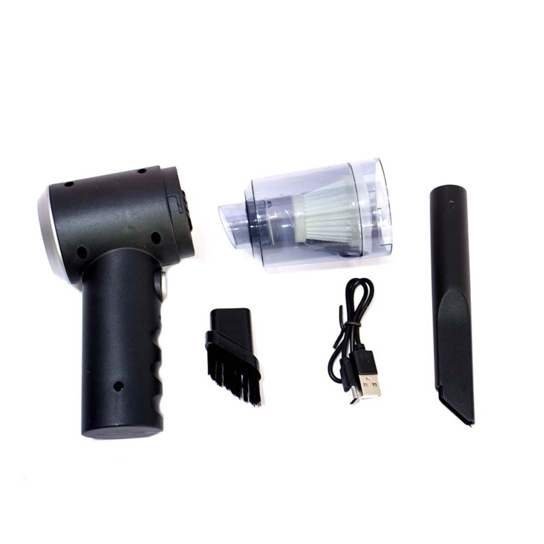 2 in 1 wireless portable and rechargeable mini vacuum cleaner - Image 3