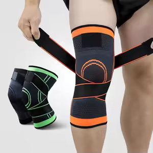 UNBIT Knee Braces, Kneelet Sports Knee Pads Cycling Man Adjustable Women Compression Elastic Knee Support Fitness Equipment Protective ( - Image 5