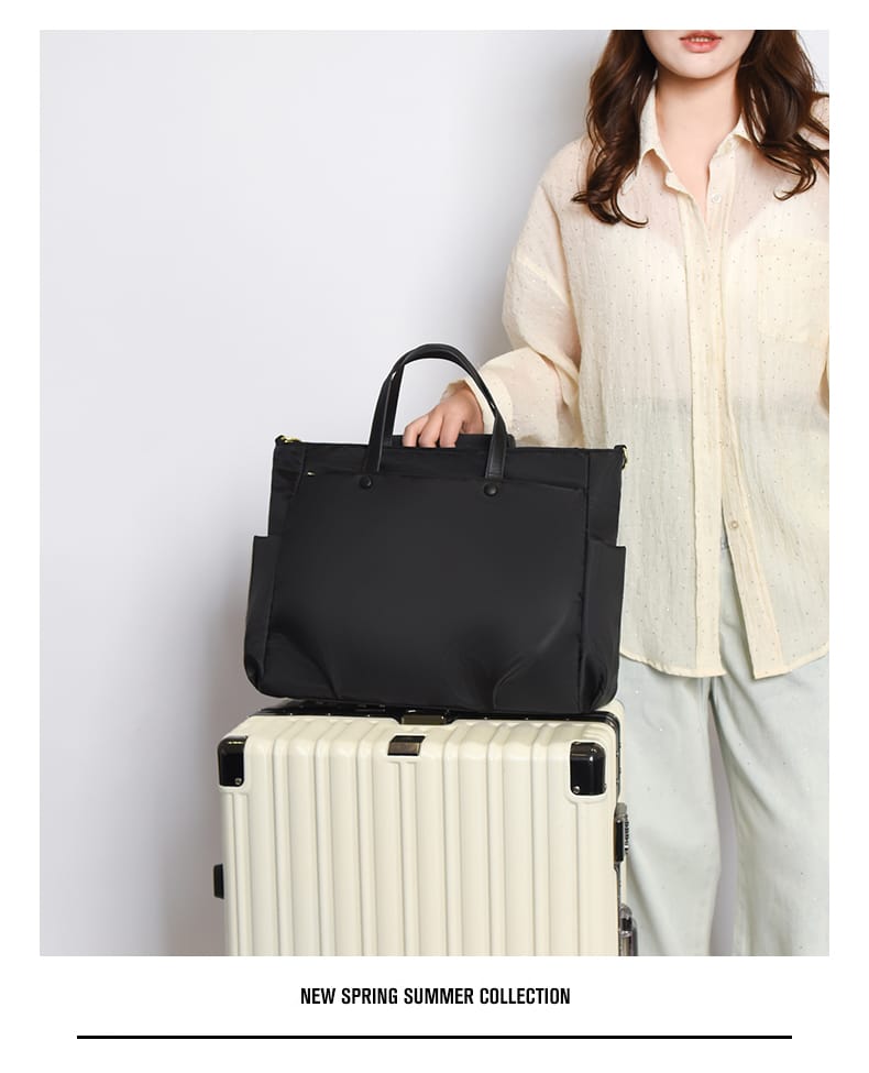 Women's Tote Bag Large Capacity 14 Inch & 15.6 Inch Laptop Shoulder Bag, Single Shoulder Handbag Crossbody Work Tote Bag - Image 7