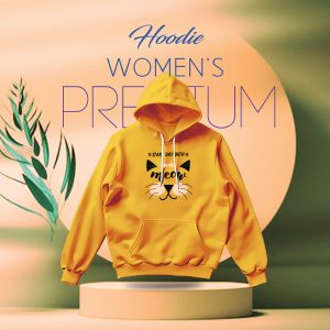 Premium Comfortable Stylish  Ladies winter hoodie