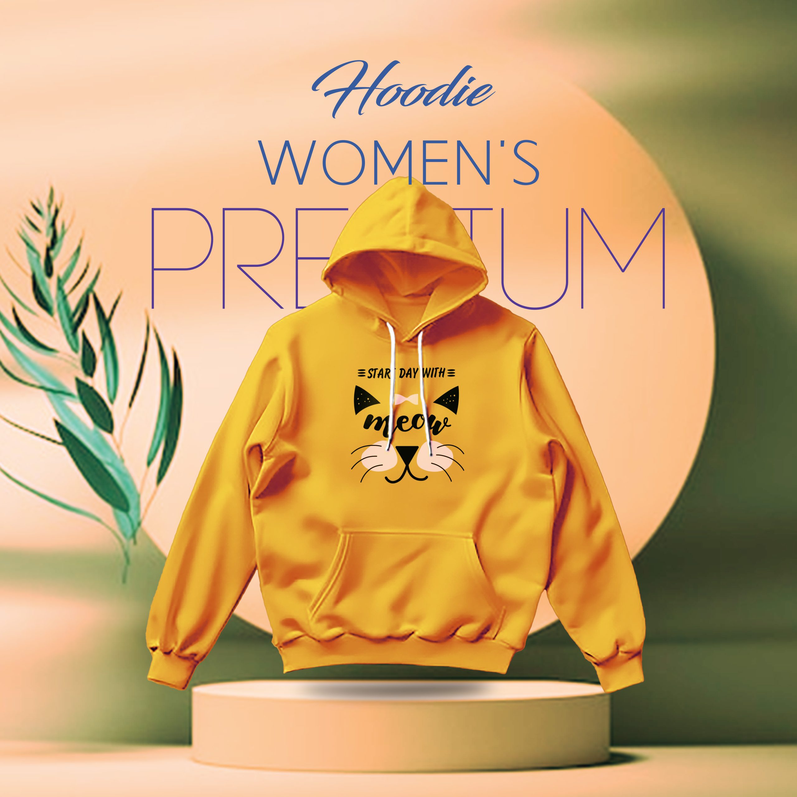 Premium Comfortable Stylish Ladies winter hoodie