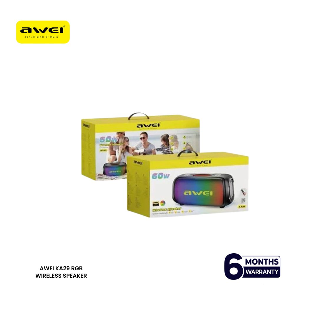 AWEI KA29 RGB WIRELESS SPEAKER - Image 3