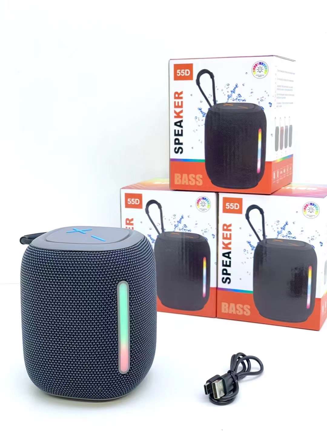 BS-55D Portable High-quality Wireless BT Speaker - Image 3