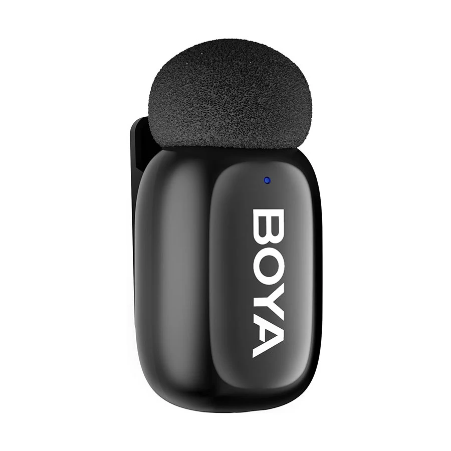 BOYA mini-14-B The World's Tiniest Wireless Microphone (1RX, 2TX) for android devices - Image 3