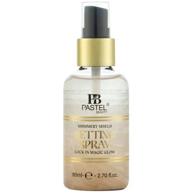 PASTEL BEAUTY Shimmery Shield Setting Spray MOONLIGHT – 80ml - Image 4