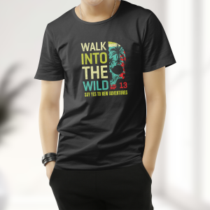 Unique Design Cotton T-Shirt