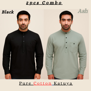 Shy Looks Pure Cotton Combo  Katuya for Men's