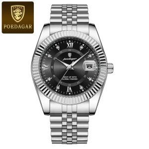 100% Original Poedagar 910 Model Fashion Watch for Men.