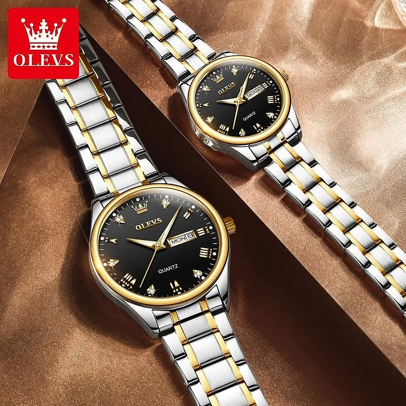 Olevs 5563 CHAIN WATCH –( Black Dial) For Men - Image 7