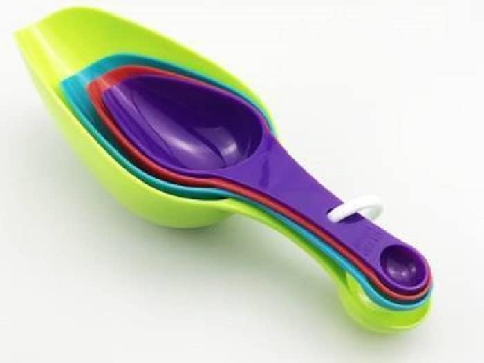 4 Pcs Plastic Double Side Measuring Spoon Set - Image 4
