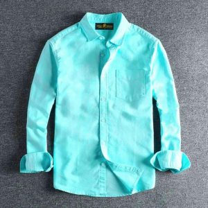 Men's Solid Colour Color Shirt( paste)