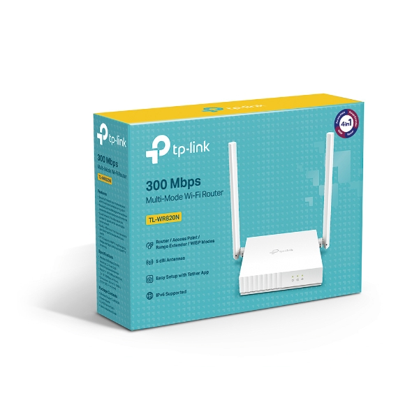 TP-Link TL-WR820N 300 Mbps Multi-Mode Wi-Fi Router - Image 4