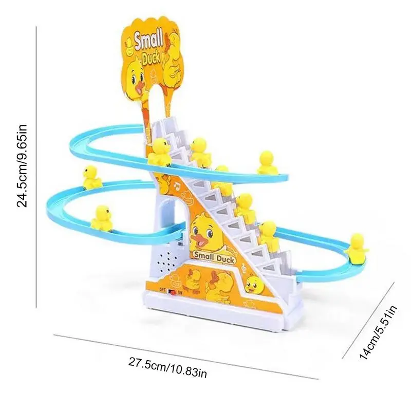 Electric Small Duck Climbing Stairs Toy - Image 3