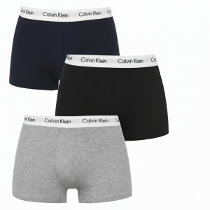 Calvin Klein 3-Pack Boxer Shorts Men's Trunks ( Multi Color)