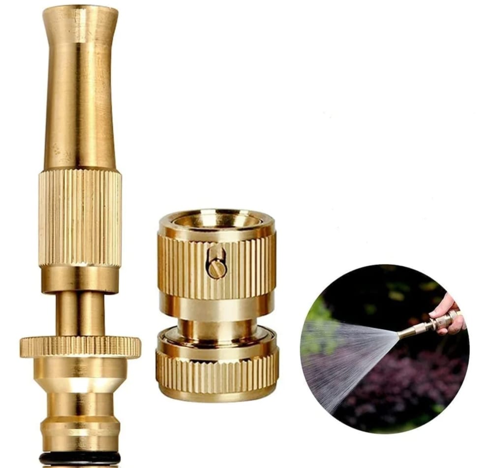 High Pressure Copper Spray Nozzle Hose Pipe Home Washing Car/Boat /Decks Tools